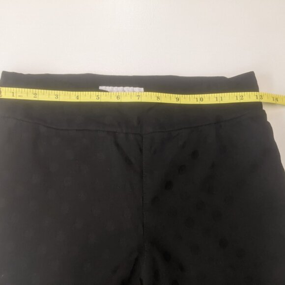 Margaret M Slimming Pant Size Small in Black Polka Dot - Picture 7 of 12